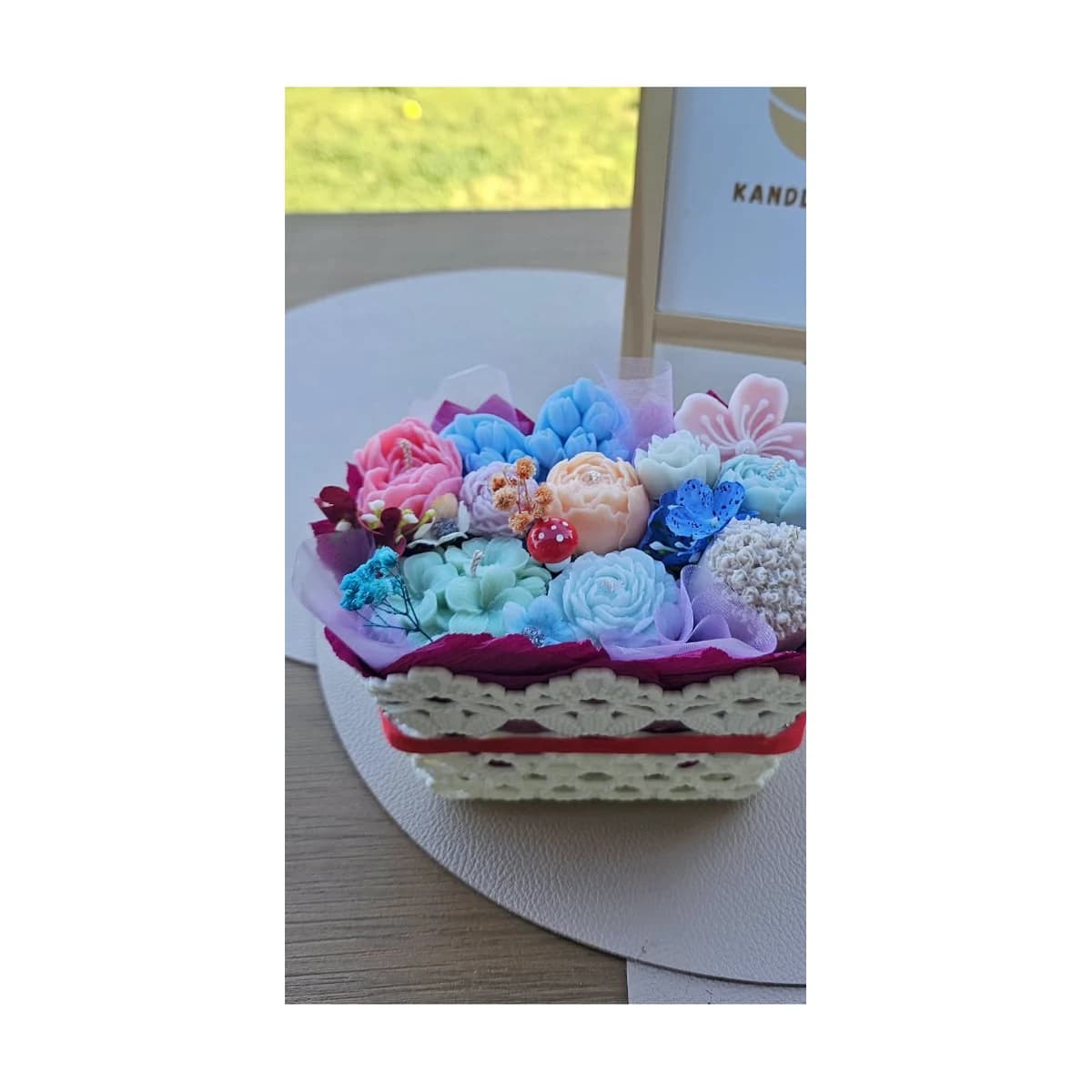 Basket of Flowers - Image 4