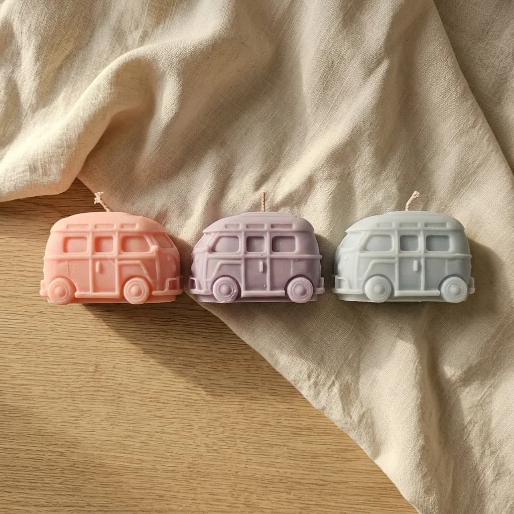 Kombi Van Candle - Image 2