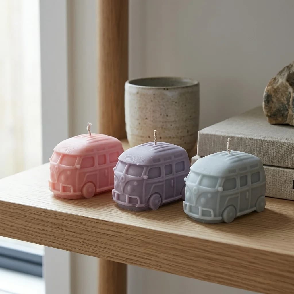 Kombi Van Candle - Image 3