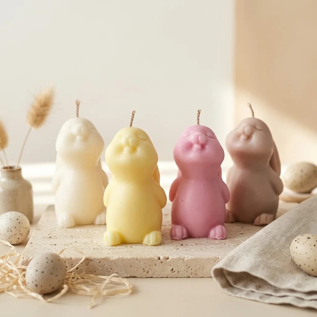 Happy Bunny Candle - Image 3