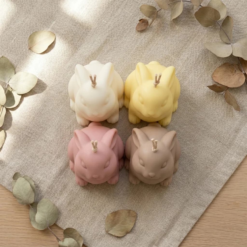 Happy Bunny Candle - Image 2