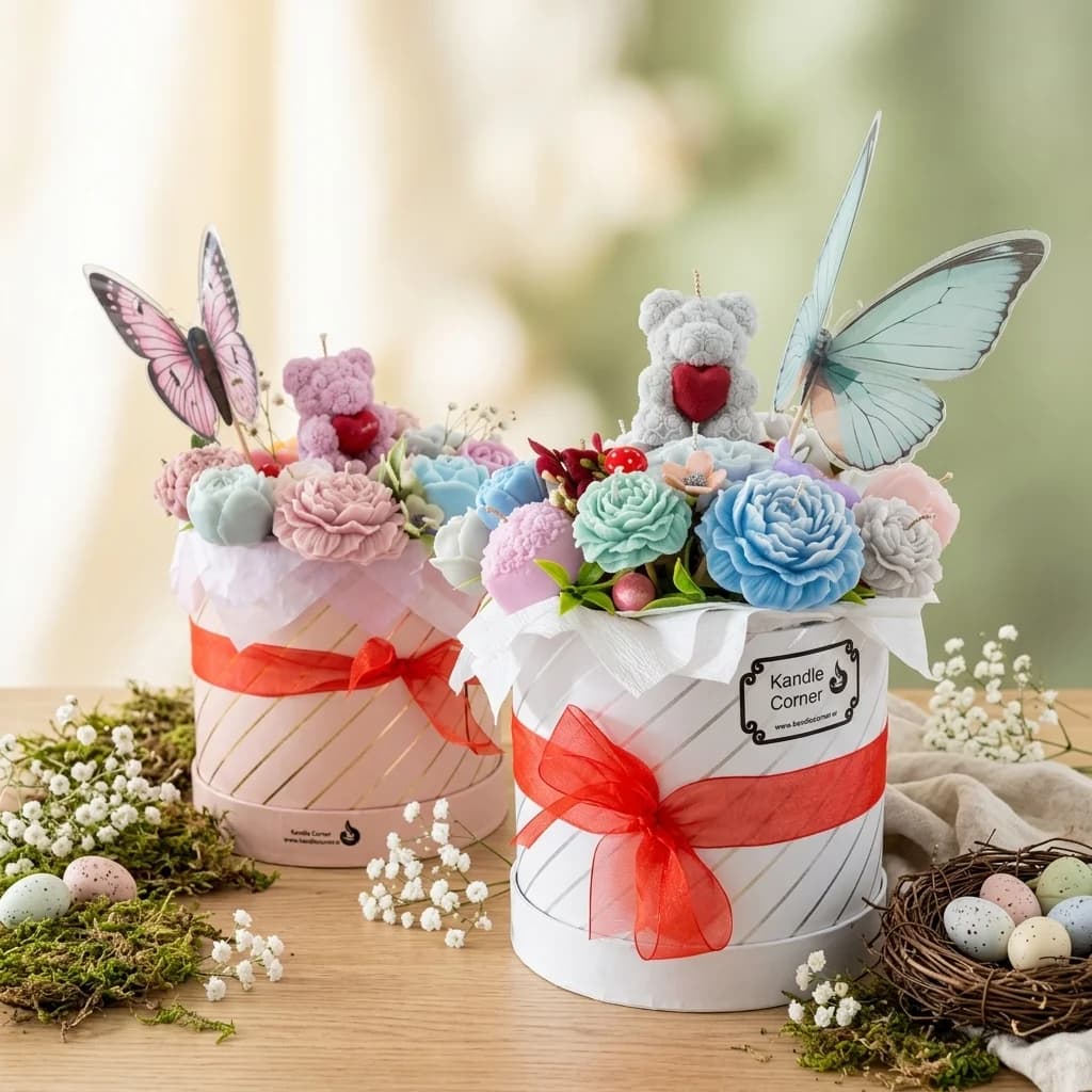 Flower Box Candle Set - Image 2